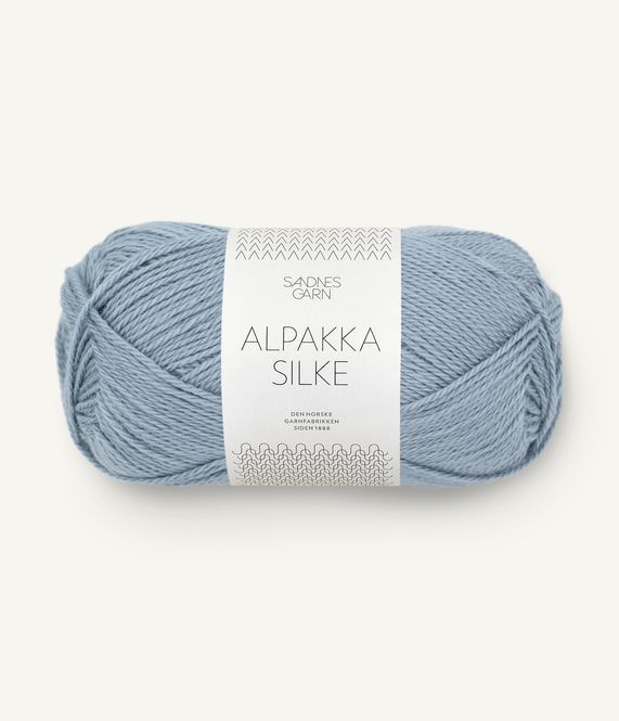 Hovedbilde Alpakka Silke 6041 Dusty Blue